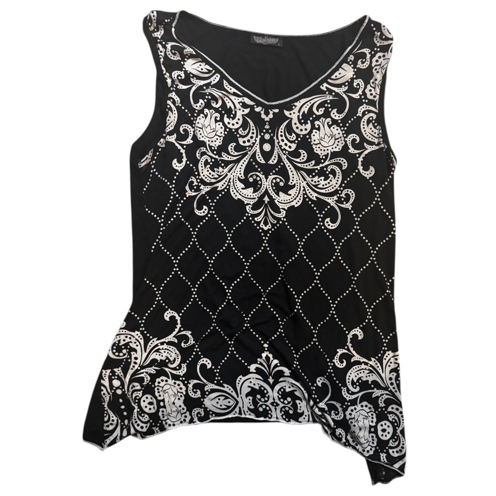 Black, Vanilla Sugar Y2K sleeveless